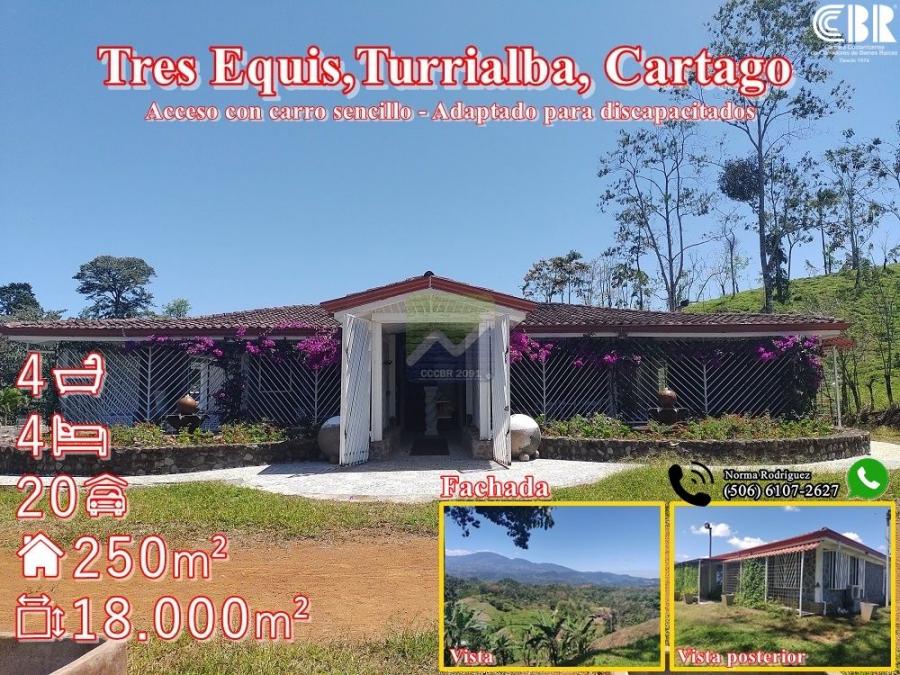 Foto Casa en Venta en Tres Equis, Cartago - U$D 640.000 - CAV56656 - BienesOnLine