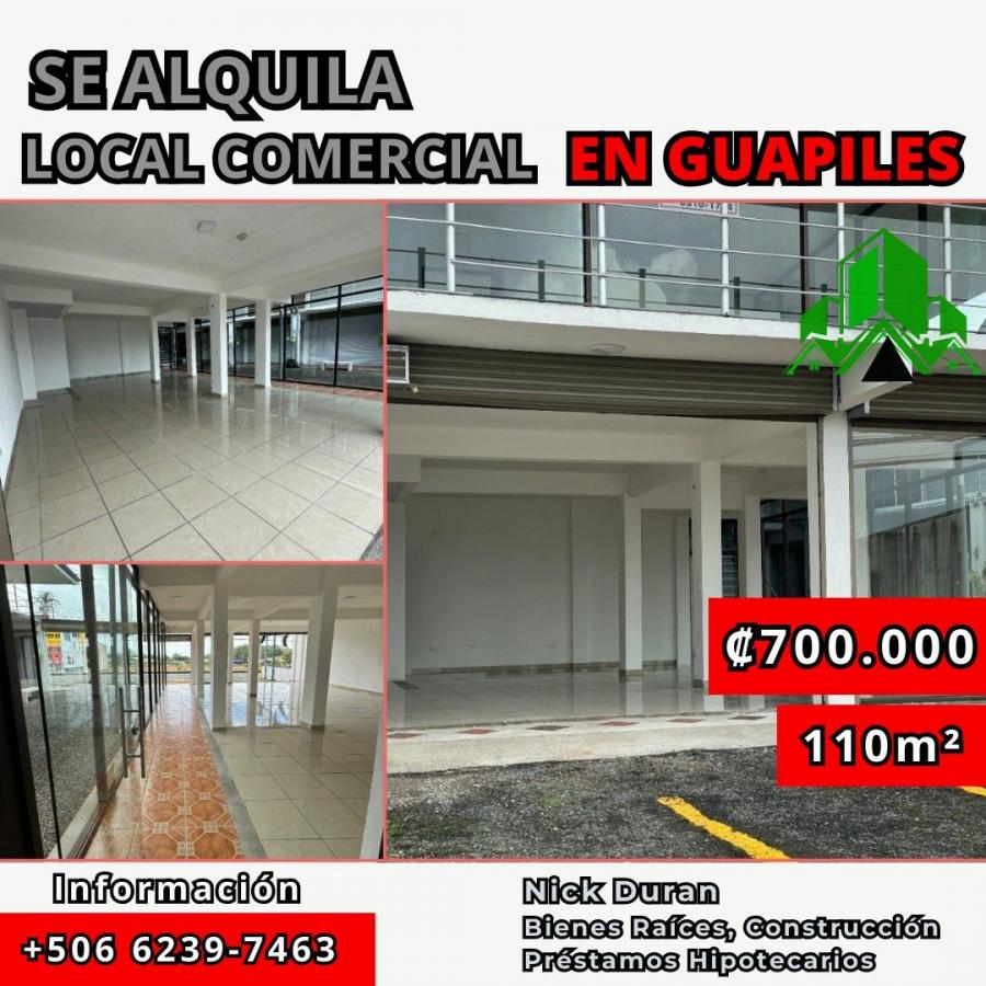 Foto Local en Alquiler en Guapiles centro, Gupiles, Limn - ¢ 700.000 - LOA95086 - BienesOnLine