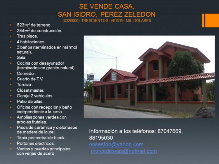 Foto Casa en Venta en barrio Cooperativa, Perez Zeledn, San Jos - U$D 320.000 - CAV2837 - BienesOnLine