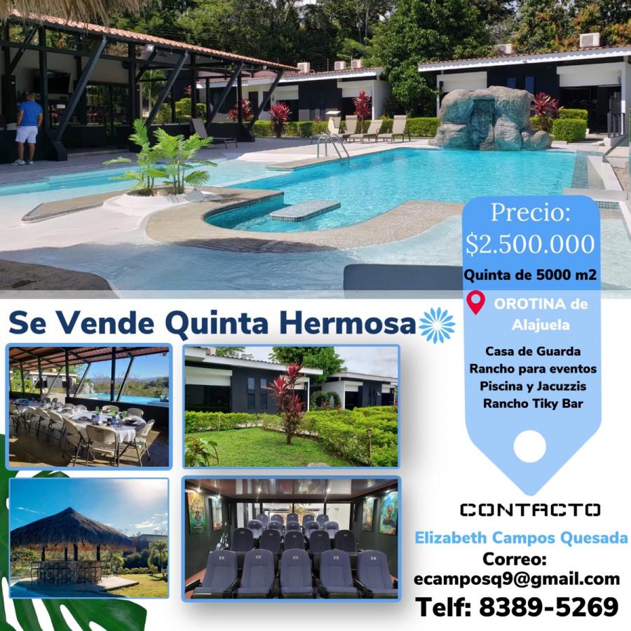 Foto Finca en Venta en Orotina, Alajuela - U$D 2.500.000 - FIV46119 - BienesOnLine