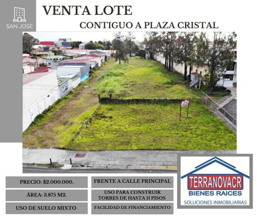 Foto Terreno en Venta en Contiguo a Plaza Cristal., San Jos - U$D 2.000.000 - TEV72871 - BienesOnLine
