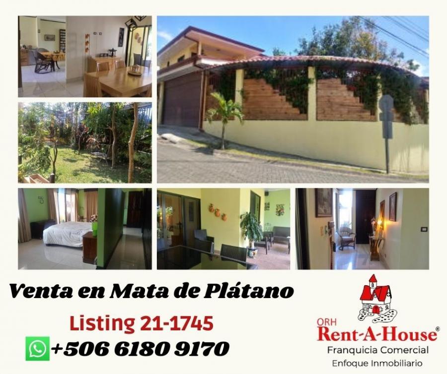Foto Casa en Venta en Mata de Pltano, Guadalupe, Mata de Platano, San Jos - U$D 309.000 - CAV46200 - BienesOnLine