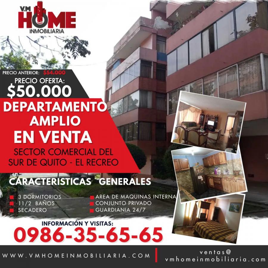 Foto Departamento en Venta en Quito, Pichincha - U$D 50.000 - DEV34195 - BienesOnLine
