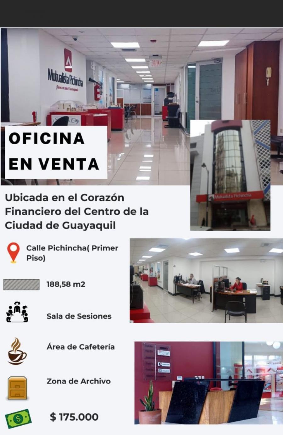 Foto Oficina en Venta en Carbo (Concepcion), Guayaquil, Guayas - U$D 175.000 - OFV41027 - BienesOnLine