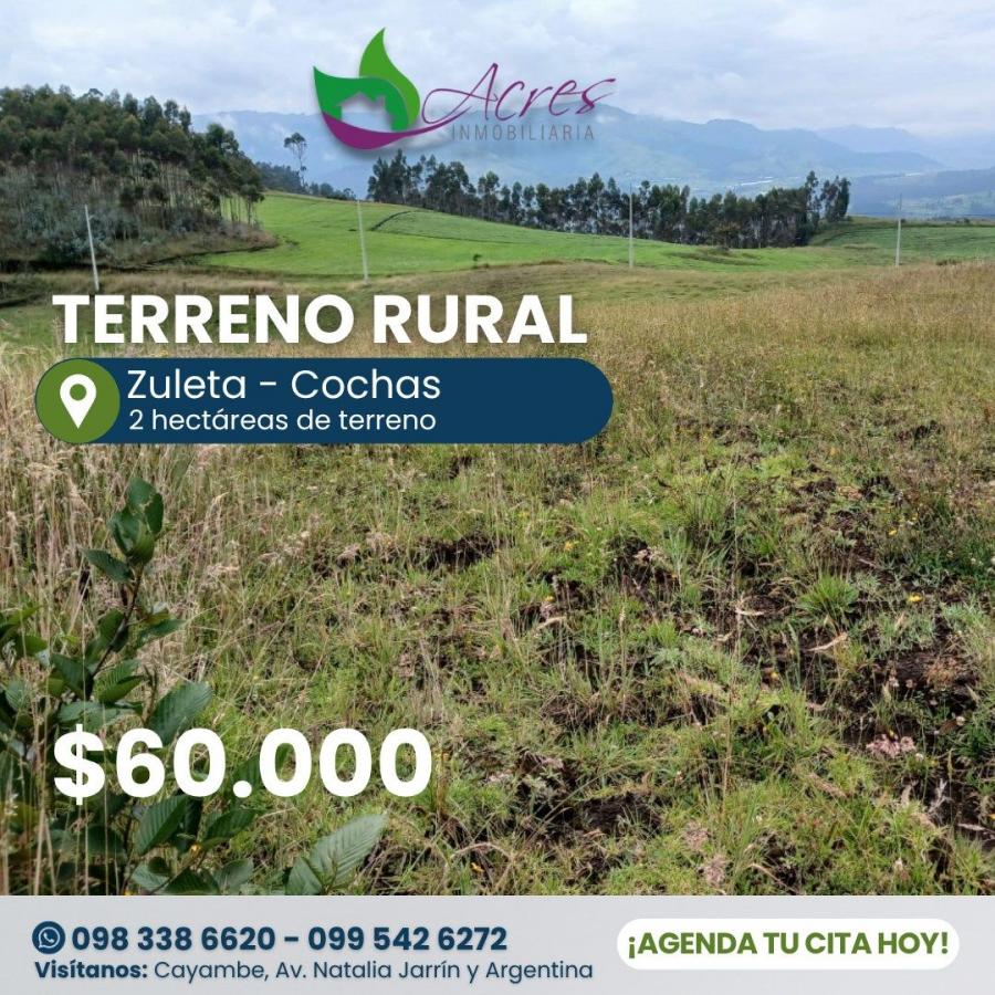 Terreno en Venta en Cayambe