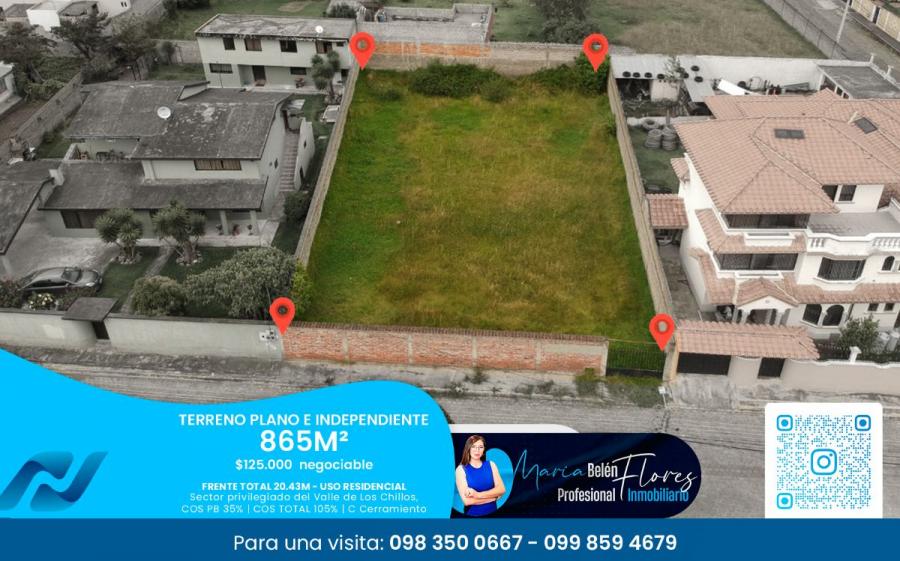 Foto Terreno en Venta en Conocoto, Quito, Pichincha - U$D 125.000 - TEV39562 - BienesOnLine