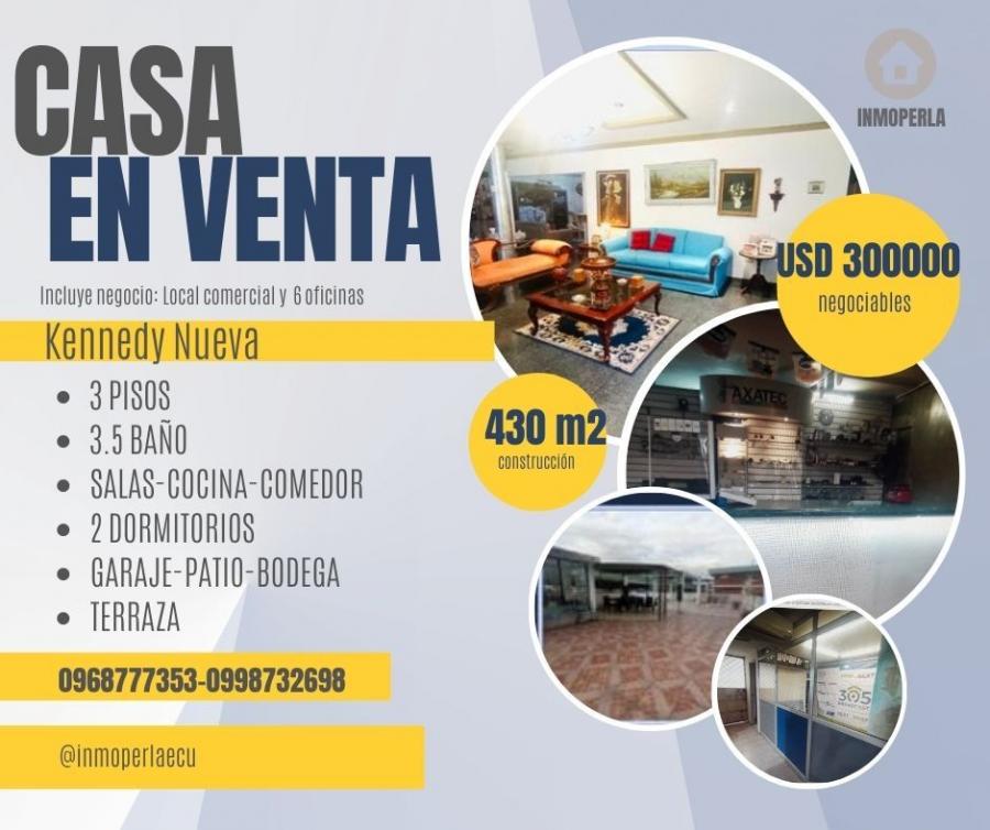 Foto Casa en Venta en Tarqui, Kennedy Norte, Guayas - U$D 300.000 - CAV36661 - BienesOnLine