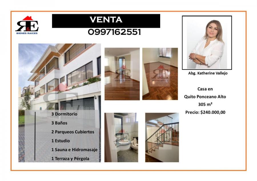 Foto Casa en Venta en Ponceano Alto, Pichincha - U$D 210.000 - CAV39227 - BienesOnLine