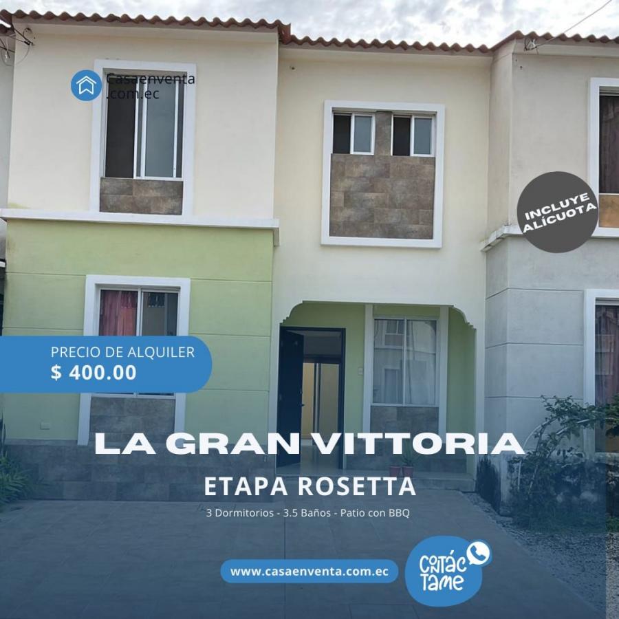 Foto Casa en Arriendo en Guayaquil, Guayas - U$D 400 - CAA36957 - BienesOnLine