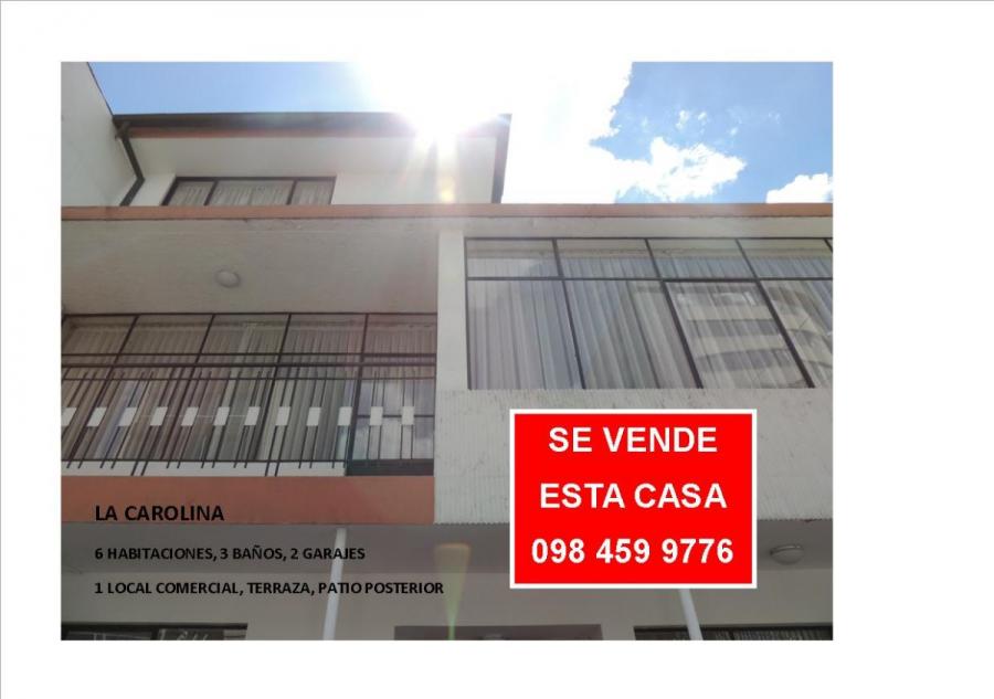 Foto Casa en Venta en Iaquito, Quito, Pichincha - U$D 299.000 - CAV37069 - BienesOnLine
