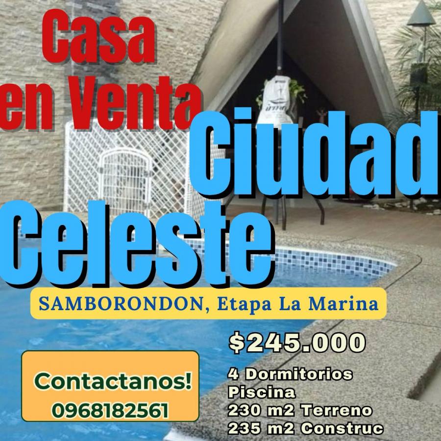 Foto Casa en Venta en Samborondn, Samborondn, Guayas - U$D 245.000 - CAV38950 - BienesOnLine