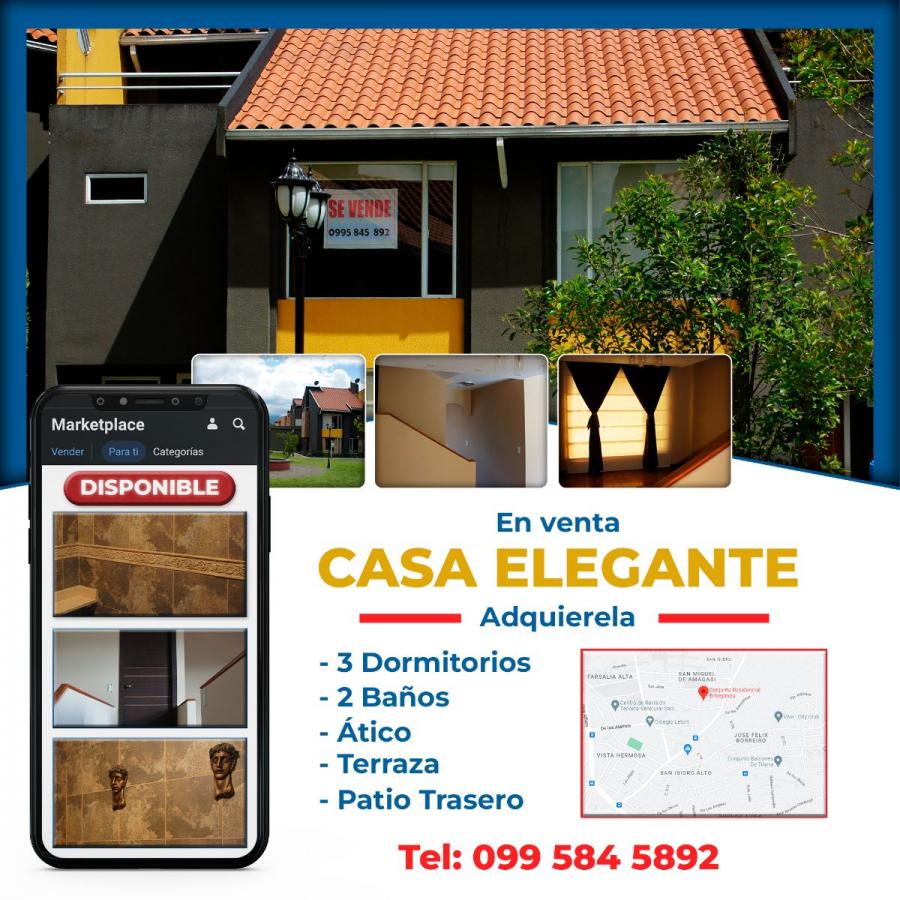 Foto Casa en Venta en San Isidro del Inca, Centro Norte de Quito, Pichincha - U$D 160.000 - CAV36336 - BienesOnLine