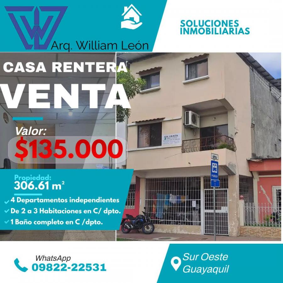 Foto Casa en Venta en Febres Cordero, Guayaquil, Guayas - U$D 135.000 - CAV37599 - BienesOnLine
