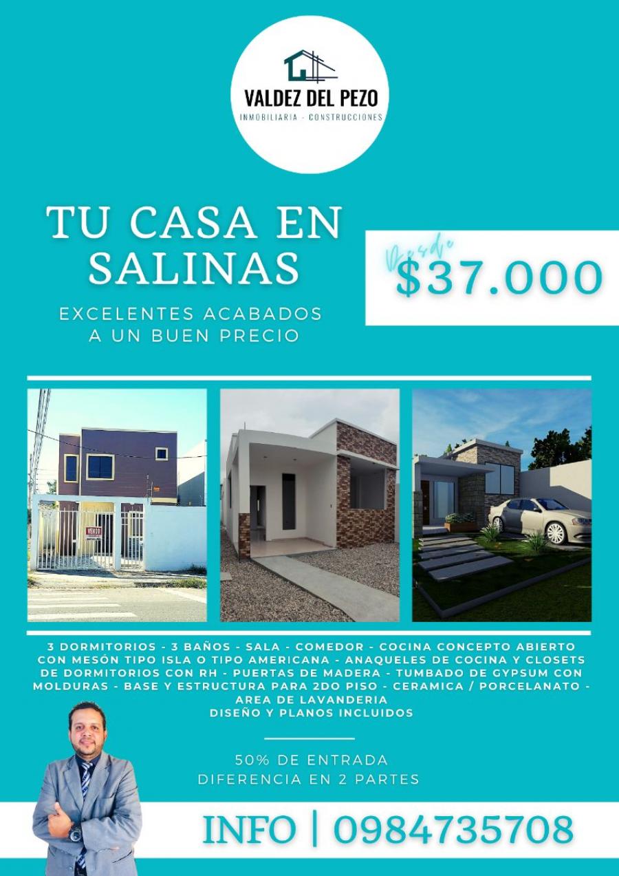 Foto Casa en Venta en Santa Elena, LA LIBERTAD, Santa Elena - U$D 37.000 - CAV33093 - BienesOnLine