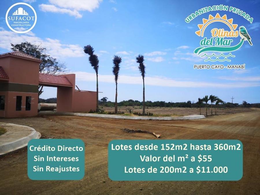 Foto Terreno en Venta en Puerto Cayo, jipijapa, Manabi - U$D 11.000 - TEV30530 - BienesOnLine