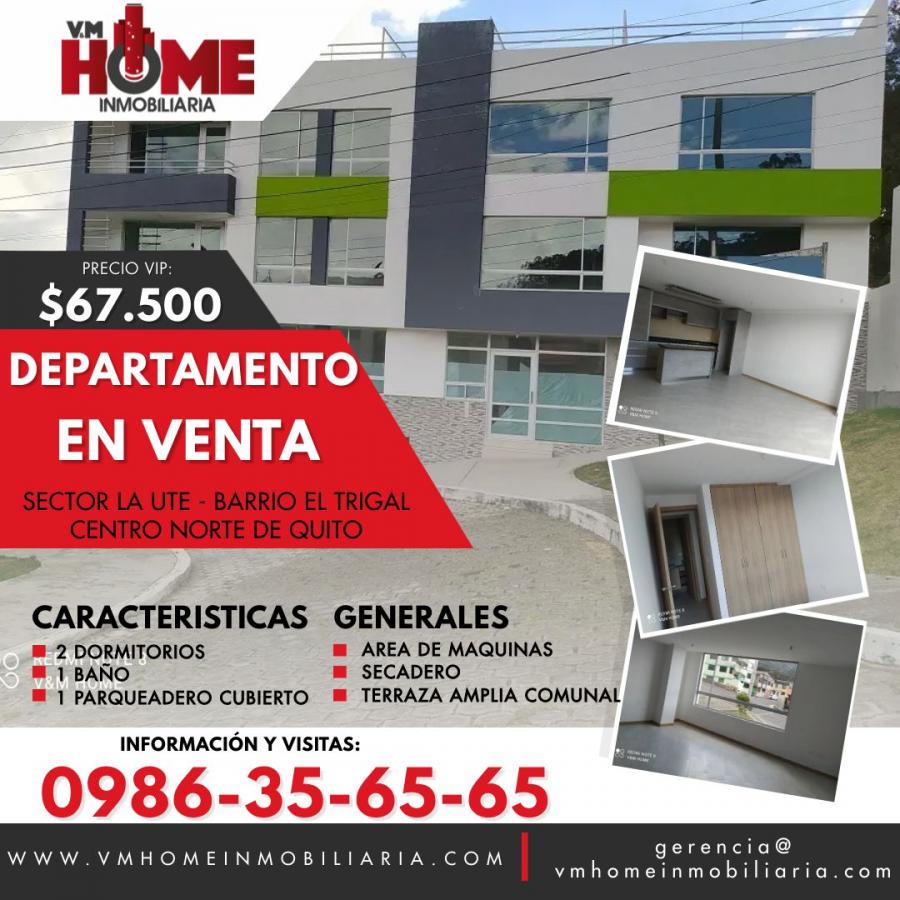 Foto Departamento en Venta en Quito, Pichincha - U$D 67.500 - DEV33906 - BienesOnLine