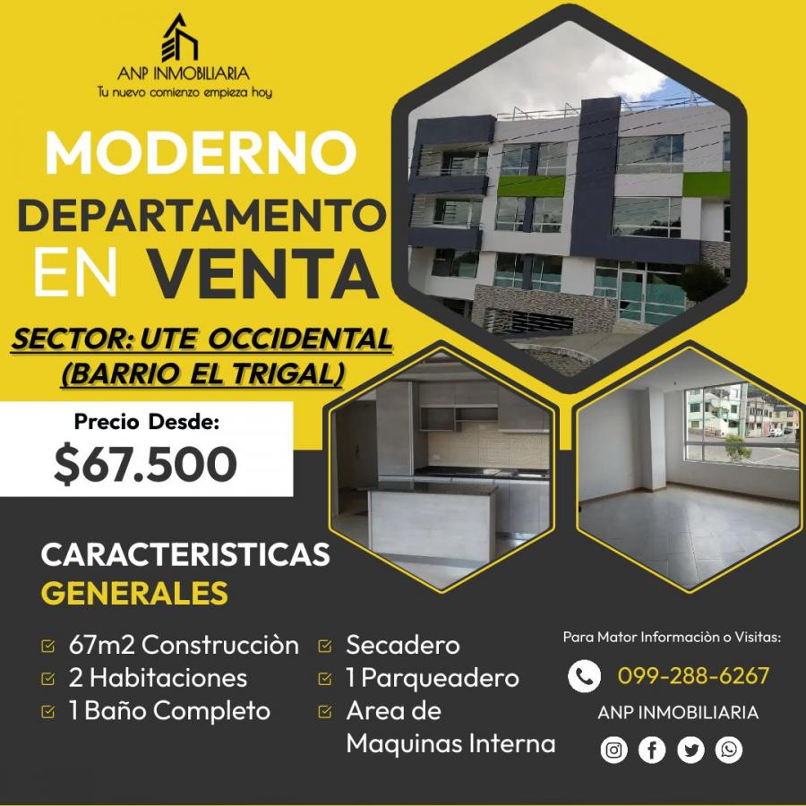 Foto Departamento en Venta en Quito, Pichincha - U$D 67.500 - DEV38613 - BienesOnLine