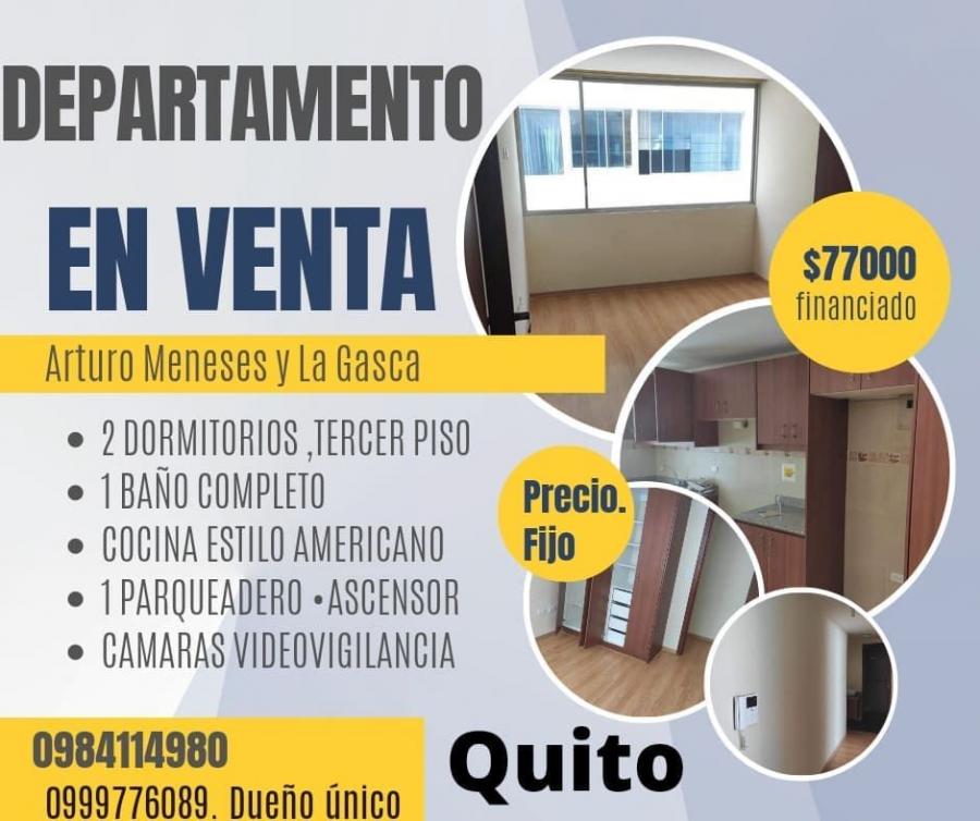 Foto Departamento en Venta en BELISARIO QUEVEDO, Quito, Pichincha - U$D 77.000 - DEV35123 - BienesOnLine