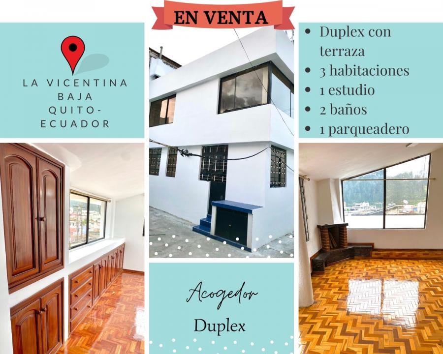 Foto Casa en Venta en La Vicentina, Quito, Pichincha - U$D 90.000 - CAV34289 - BienesOnLine