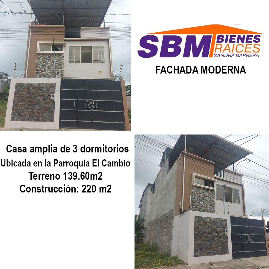 Foto Casa en Venta en El Cambio, Machala, El Oro - U$D 135.000 - CAV38653 - BienesOnLine