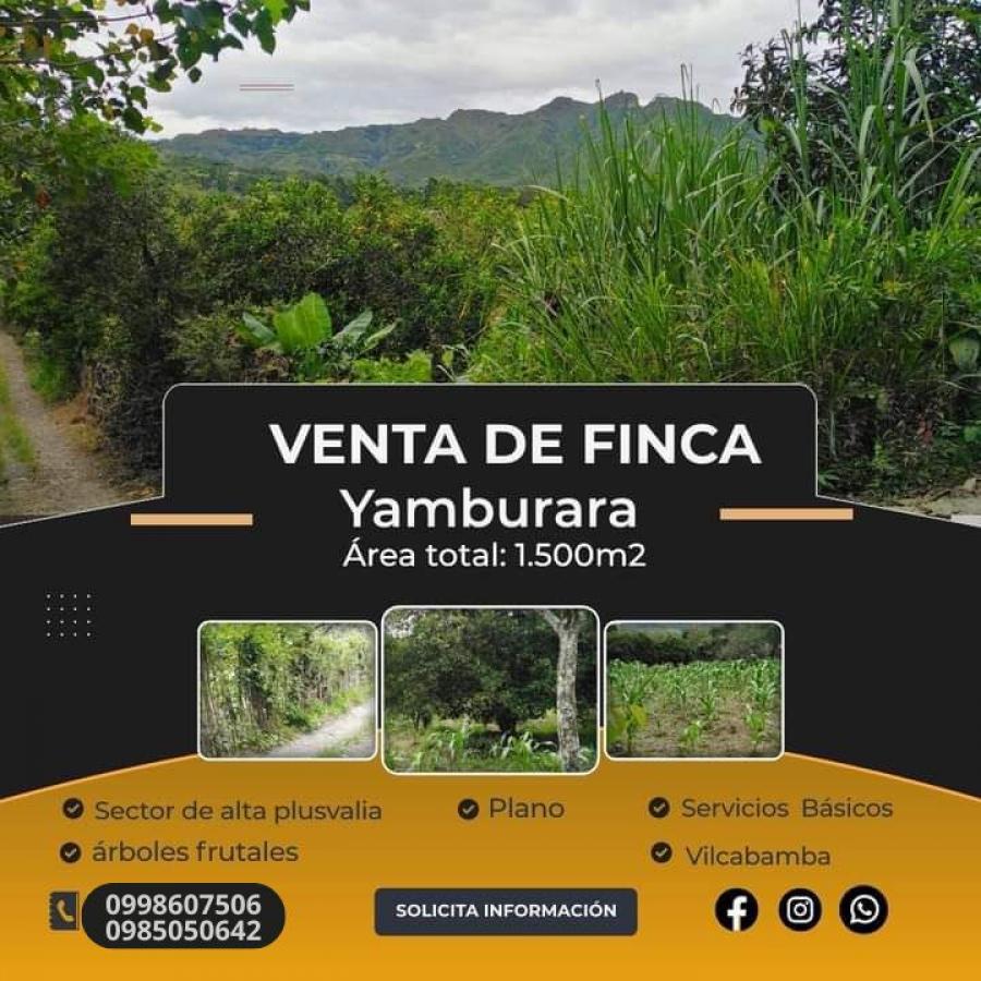 Foto Finca en Venta en Vilcabamba, Loja, Loja - U$D 90.000 - FIV39441 - BienesOnLine