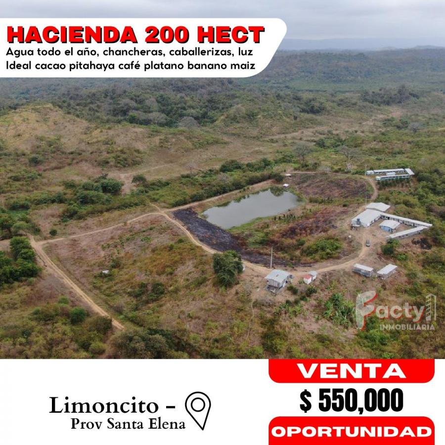 Foto Hacienda en Venta en Parroquia Limoncito, Santa Elena, Santa Elena - 200 hectareas - U$D 550.000 - HAV39624 - BienesOnLine