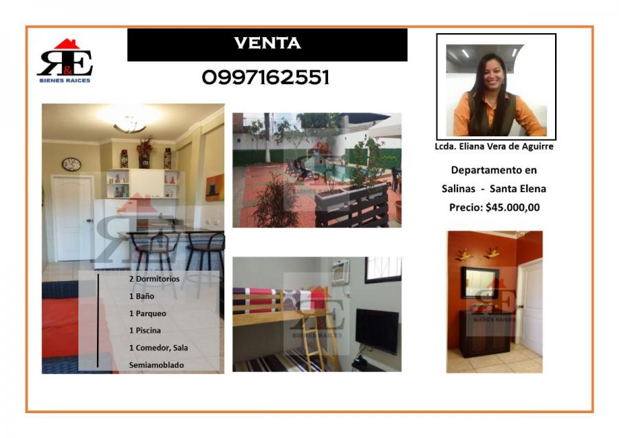 Foto Departamento en Venta en Salinas, Santa Elena - U$D 45.000 - DEV39228 - BienesOnLine