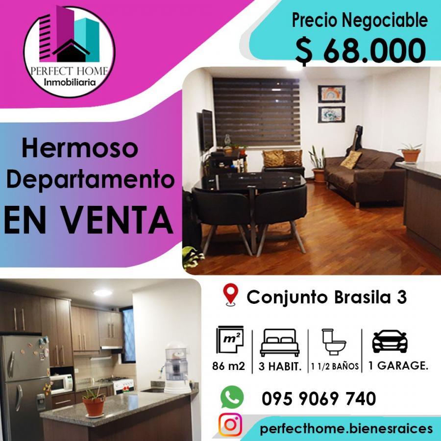Foto Departamento en Venta en Murialdo y 6 de Diciembre, Pichincha - U$D 68.000 - DEV34692 - BienesOnLine