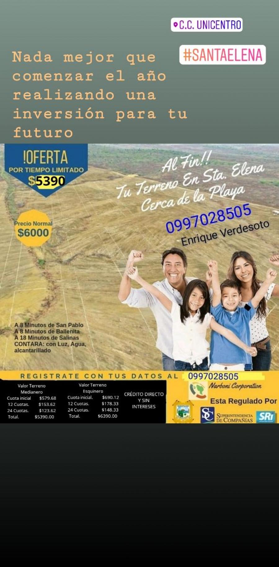 Foto Terreno en Venta en Guayaquil, Guayas - 100 hectareas - U$D 5.390 - TEV28187 - BienesOnLine