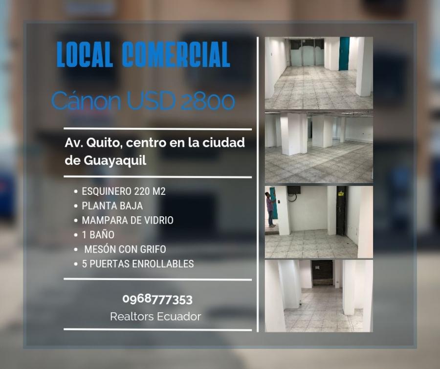 Foto Local en Arriendo en Guayaquil, Guayas - U$D 2.800 - LOA37175 - BienesOnLine