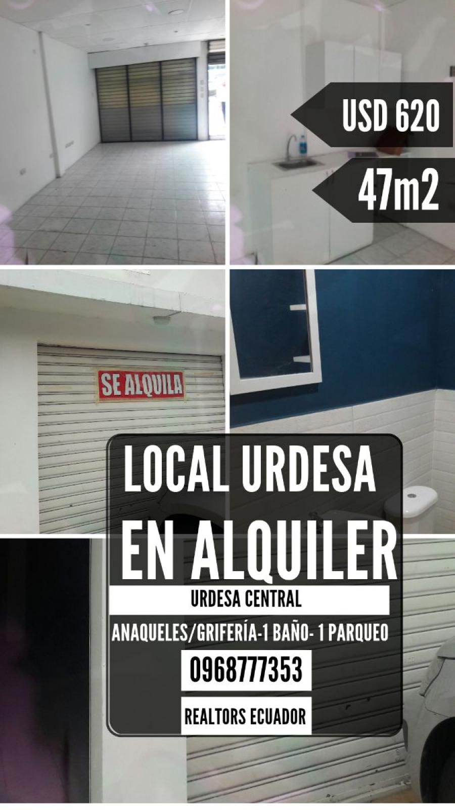 Foto Local en Arriendo en Tarqui, Urdesa Central, Guayas - U$D 620 - LOA36660 - BienesOnLine