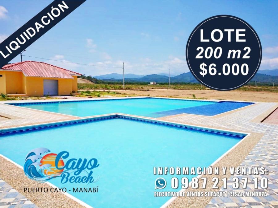 Foto Terreno en Venta en PUERTO CAYO, Jipijapa, Manabi - 52 hectareas - U$D 6.000 - TEV28436 - BienesOnLine