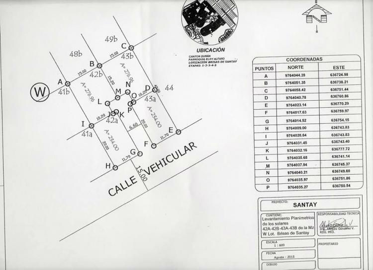 Foto Terreno en Venta en Durn, Guayas - U$D 16.762 - TEV19470 - BienesOnLine