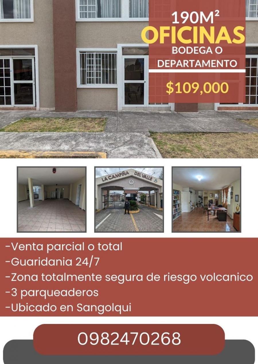 Foto Oficina en Venta en Rumiahui, Pichincha - U$D 109.000 - OFV38484 - BienesOnLine