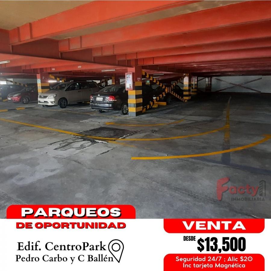 Foto Garaje en Venta en Guayaquil, Guayas - U$D 13.500 - V39310 - BienesOnLine