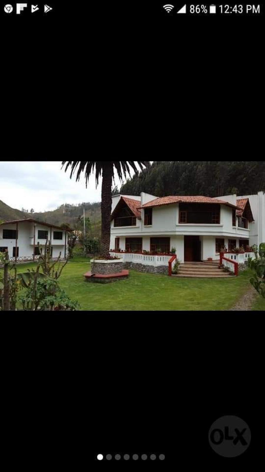 Foto Quinta en Venta en VIA A LA PARROQUIA PASA, AGUAJAN, Tungurahua - U$D 300.000 - QUV29985 - BienesOnLine