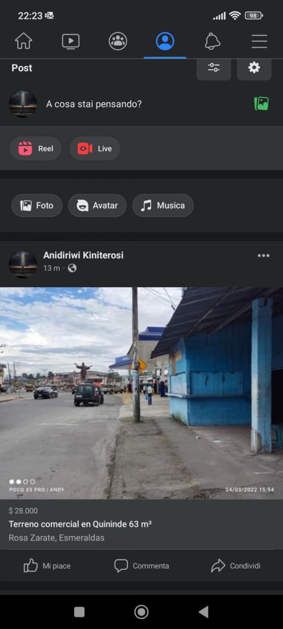 Foto Terreno en Venta en Quinindé, Esmeraldas - U$D 28.000 - TEV34750 - BienesOnLine