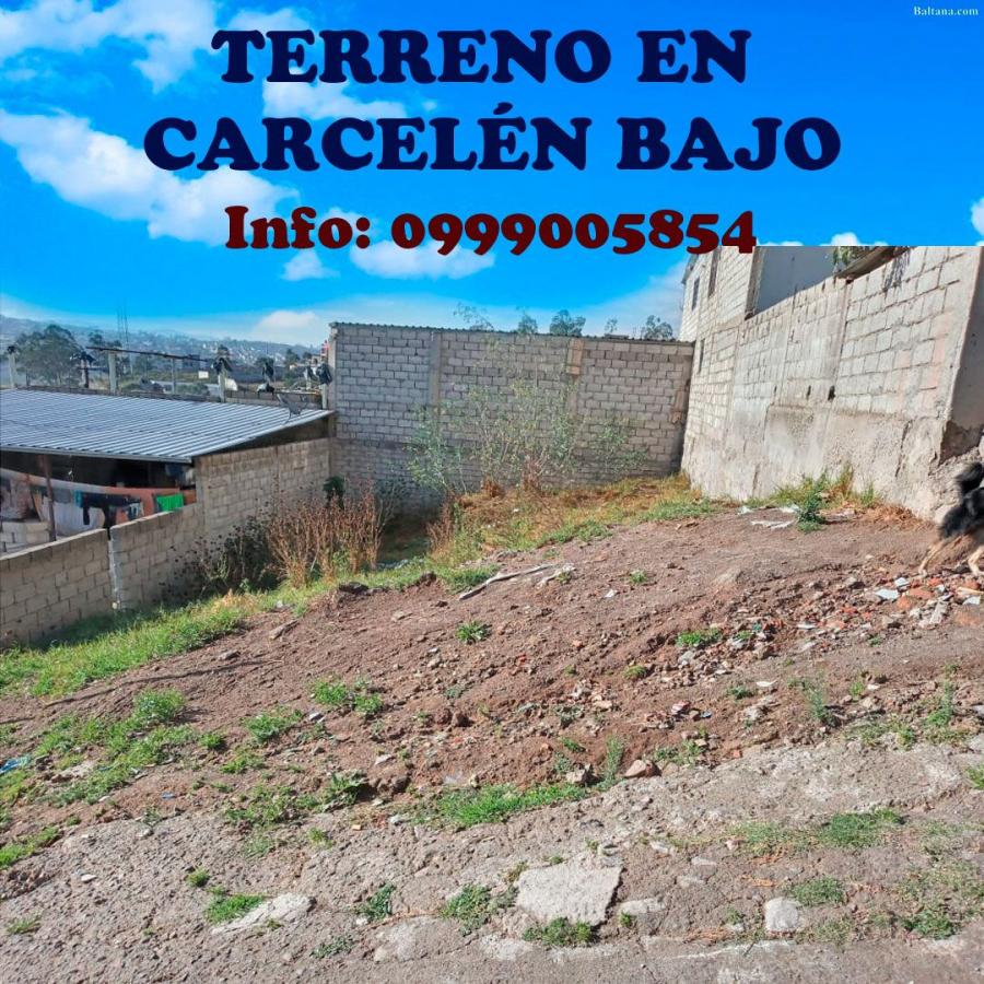 Foto Terreno en Venta en Carceln, Quito, Pichincha - U$D 25.000 - TEV33561 - BienesOnLine