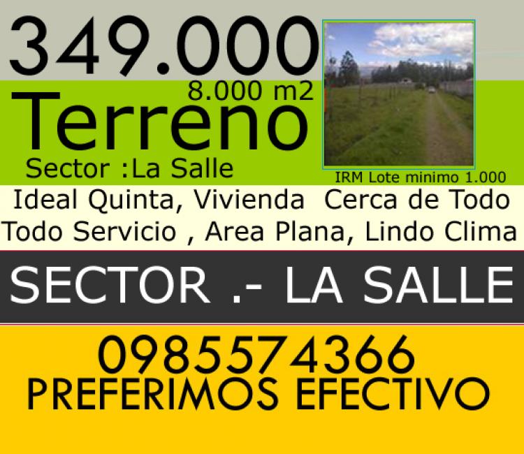 Foto Terreno en Venta en LOS CHILLOS, Quito, Pichincha - U$D 349.000 - TEV12165 - BienesOnLine