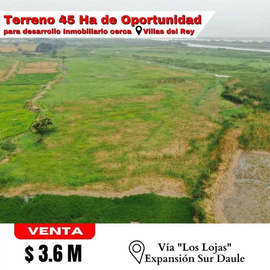 Foto Terreno en Venta en Los Lojas, Guayaquil, Guayas - 45 hectareas - U$D 80.000 - TEV37657 - BienesOnLine