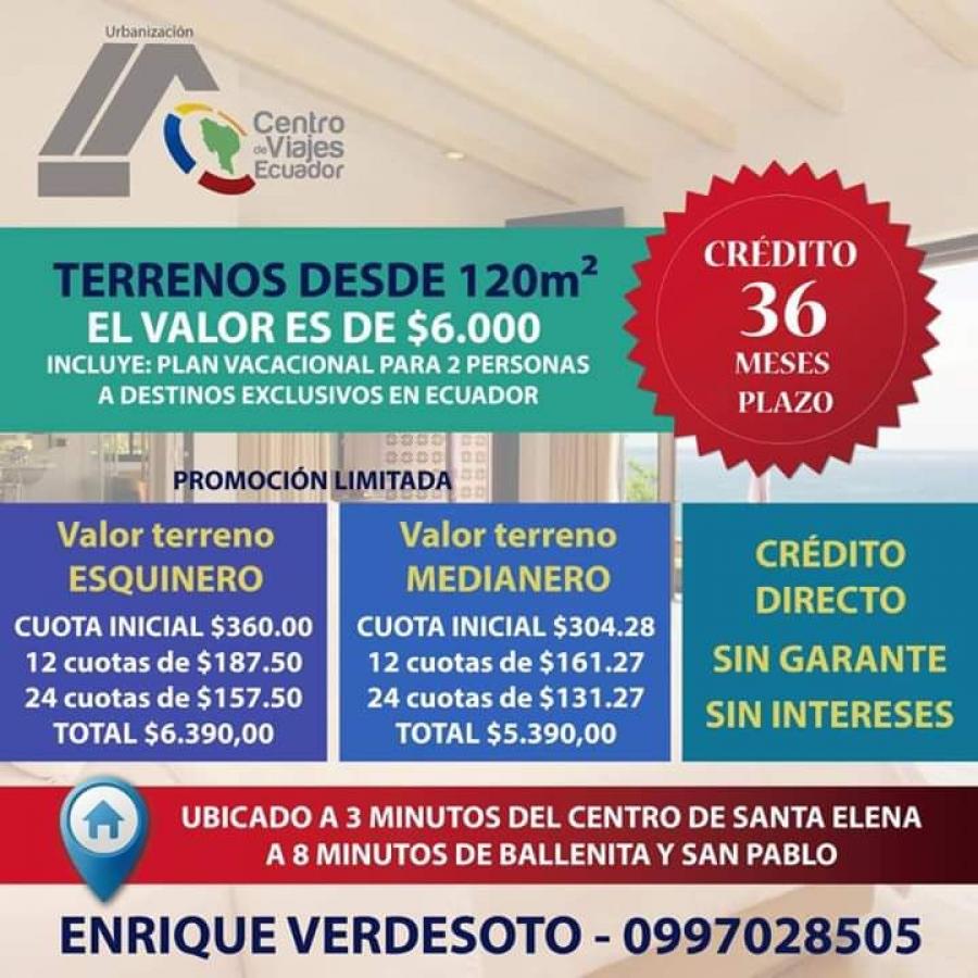 Foto Terreno en Venta en San Vicente, Santa Elena, Guayas - 100 hectareas - U$D 5.390 - TEV28400 - BienesOnLine