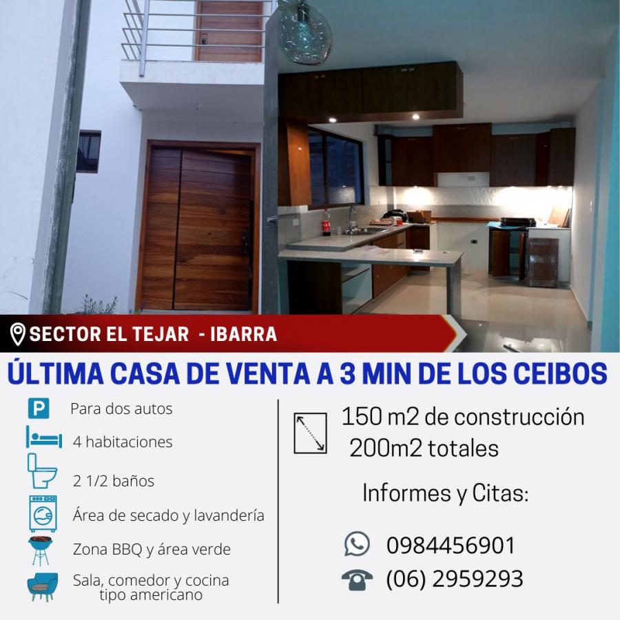 Foto Casa en Venta en Ibarra, Imbabura - U$D 87.000 - CAV34252 - BienesOnLine