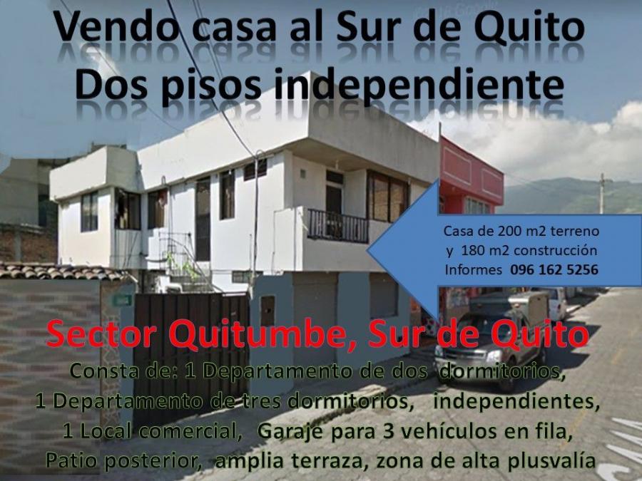 Foto Casa en Venta en Quito, Pichincha - U$D 95.000 - CAV39512 - BienesOnLine