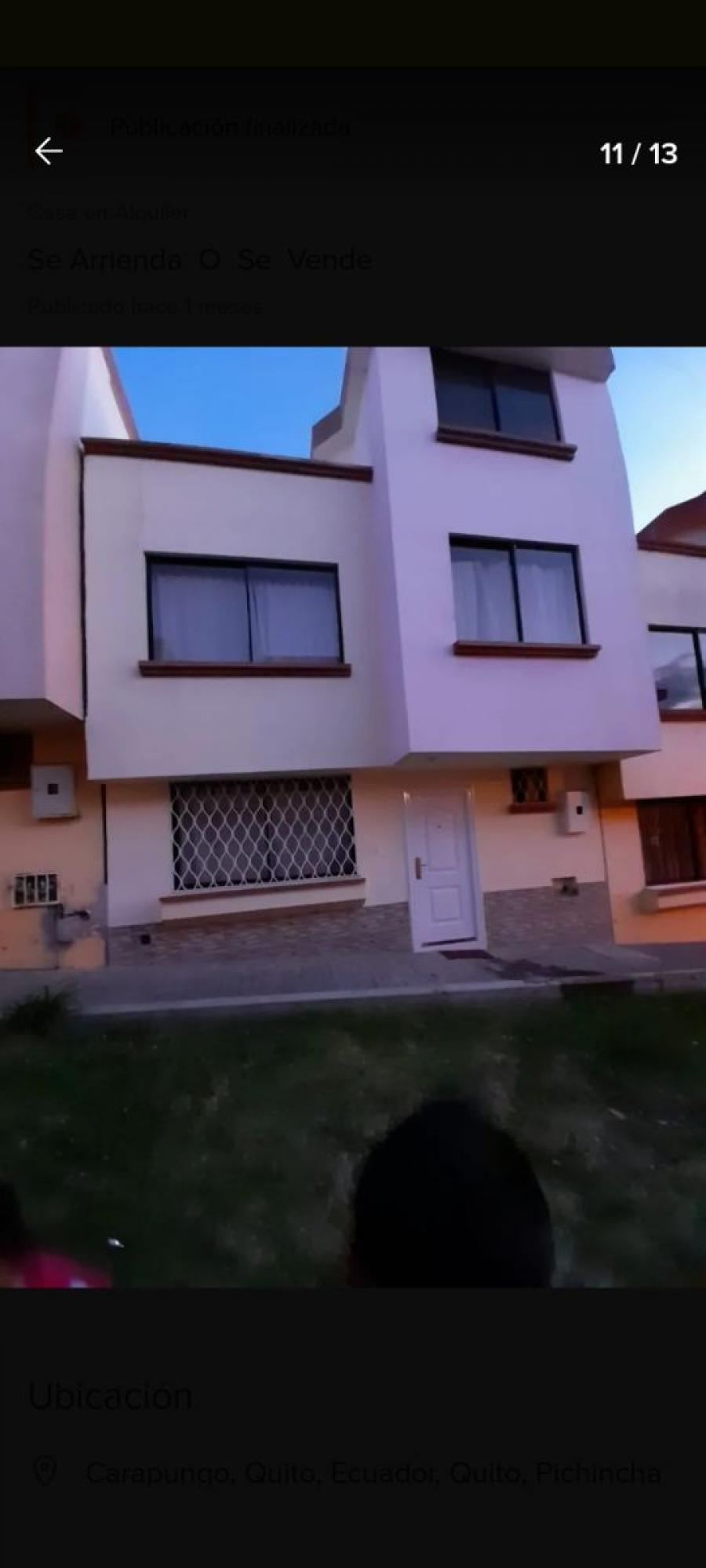 Foto Casa en Arriendo en Carapungo, Pichincha - U$D 450 - CAA35119 - BienesOnLine