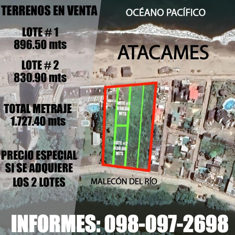 Foto Terreno en Venta en Atacames, Atacames, Esmeraldas - U$D 280.000 - TEV36244 - BienesOnLine