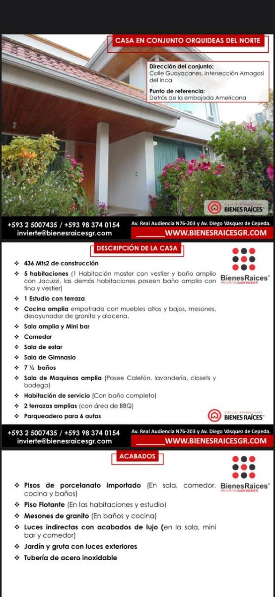 Foto Casa en Venta en EL INCA, Quito, Pichincha - U$D 330.000 - CAV31962 - BienesOnLine