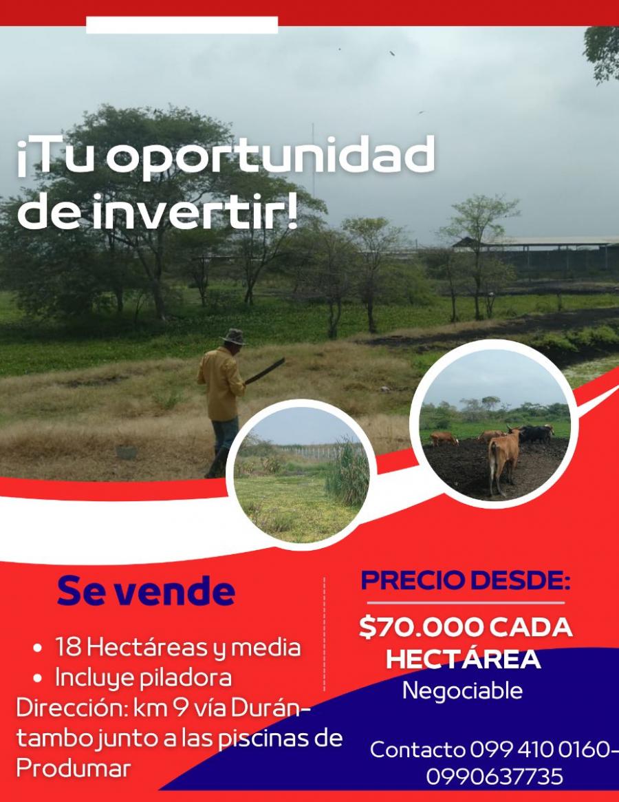 Foto Terreno en Venta en Durn, Guayas - U$D 70.000 - TEV36606 - BienesOnLine