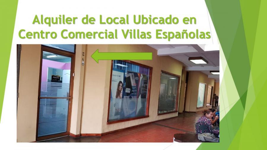 Foto Local en Alquiler en Centro Comercial Villas Espaolas, San Salvador, San Salvador - U$D 650 - LOA125 - BienesOnLine