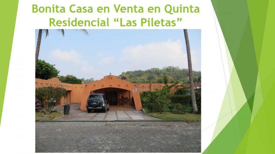 Foto Casa en Venta en Quinta Residencial las piletas, santa tecla, San Salvador - U$D 595.000 - CAV127 - BienesOnLine
