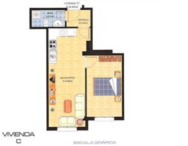 Foto Apartamento en Venta en Tomelloso, Ciudad Real - € 69.100 - APV354 - BienesOnLine